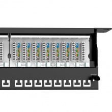 普联TP-LINK超五类24口屏蔽配线架TL-ED5e224