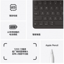 Apple iPad 10.2英寸平板电脑 2021年款（64GB WLAN版/A13芯片/1200万像素/iPadOS MK2K3CH/A） 深空灰色