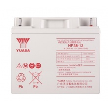 汤浅(YUASA)NP系列蓄电池 NP38-12 12V 38Ah UPS不间断电源蓄电池