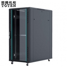 图腾（TOTEN）网络小机柜 22U服务器机柜1.2米 交换机机柜 UPS机柜