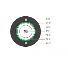 一舟（SHIP）D174-12室外光缆 GYXTW多模室外中心束管式轻凯铠装光缆 12芯0M1多模光纤