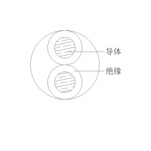 一舟（SHIP）铜芯聚氯乙烯绝缘绞型安装用软电缆 0.3平方 0.4平方 2芯 AVRS电源线