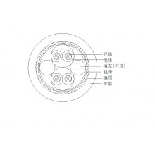 一舟（SHIP）铜芯聚氯⼄烯绝缘聚氯⼄烯护套对绞屏蔽软电缆RVVPS 1对 2对 电源线