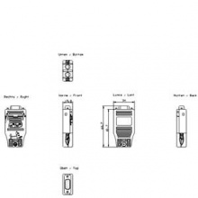 西门子PLC附件6GK1500-0FC10 RS485总线连接器PROFIBUS FC Bus connector 6GK15000FC10